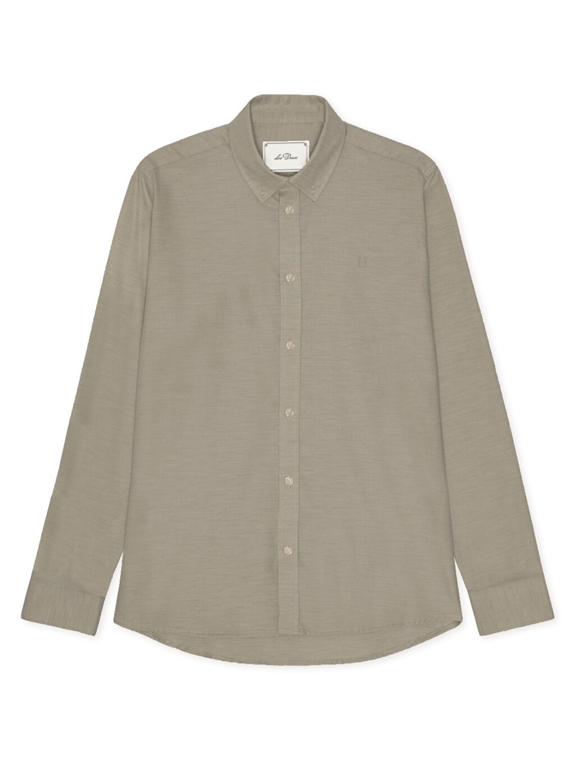 Les Deux Soft Flannel Shirt - Laurel Oak Sand